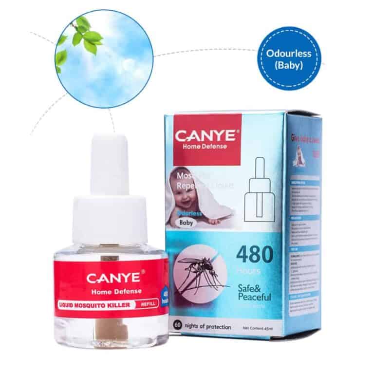 CANYE Refillable Electric Mosquito Repellant (Plug Socket Powered) 2 in