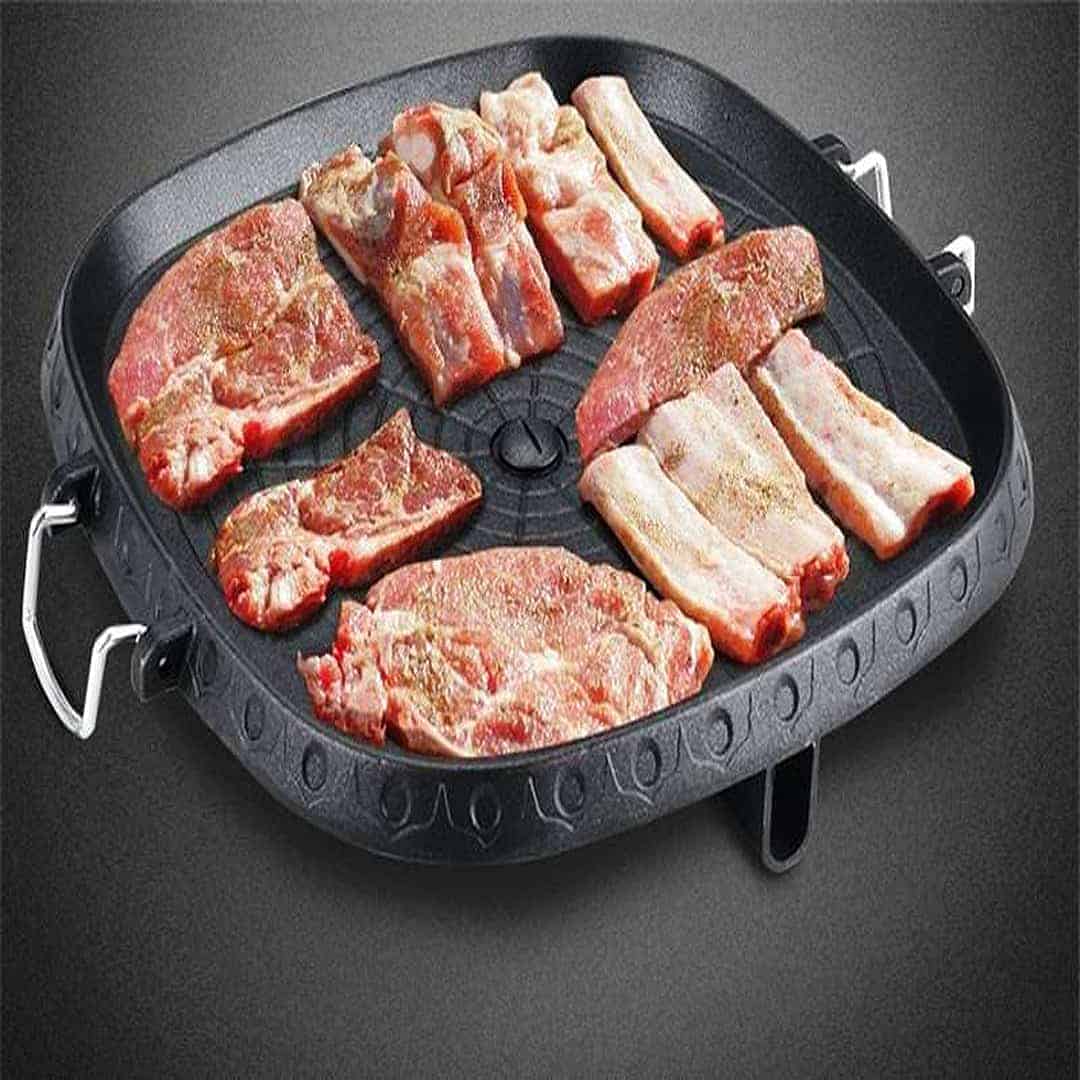 [Korean BBQ] Non Stick Korean BBQ Style Grill Pan Hot Stone Plate StylePalaceSG