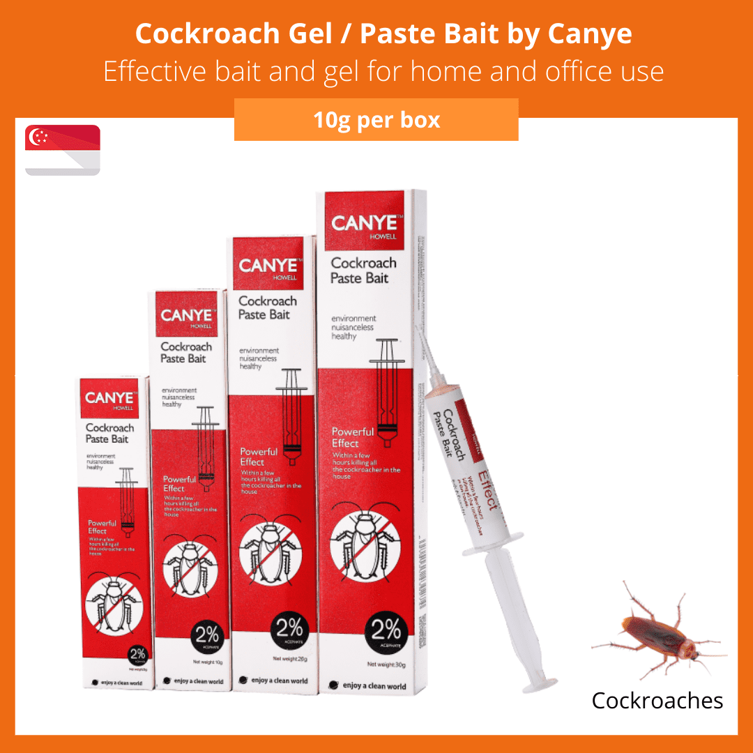 Cockroach Gel / Paste Bait by Canye (10g per box) StylePalaceSG